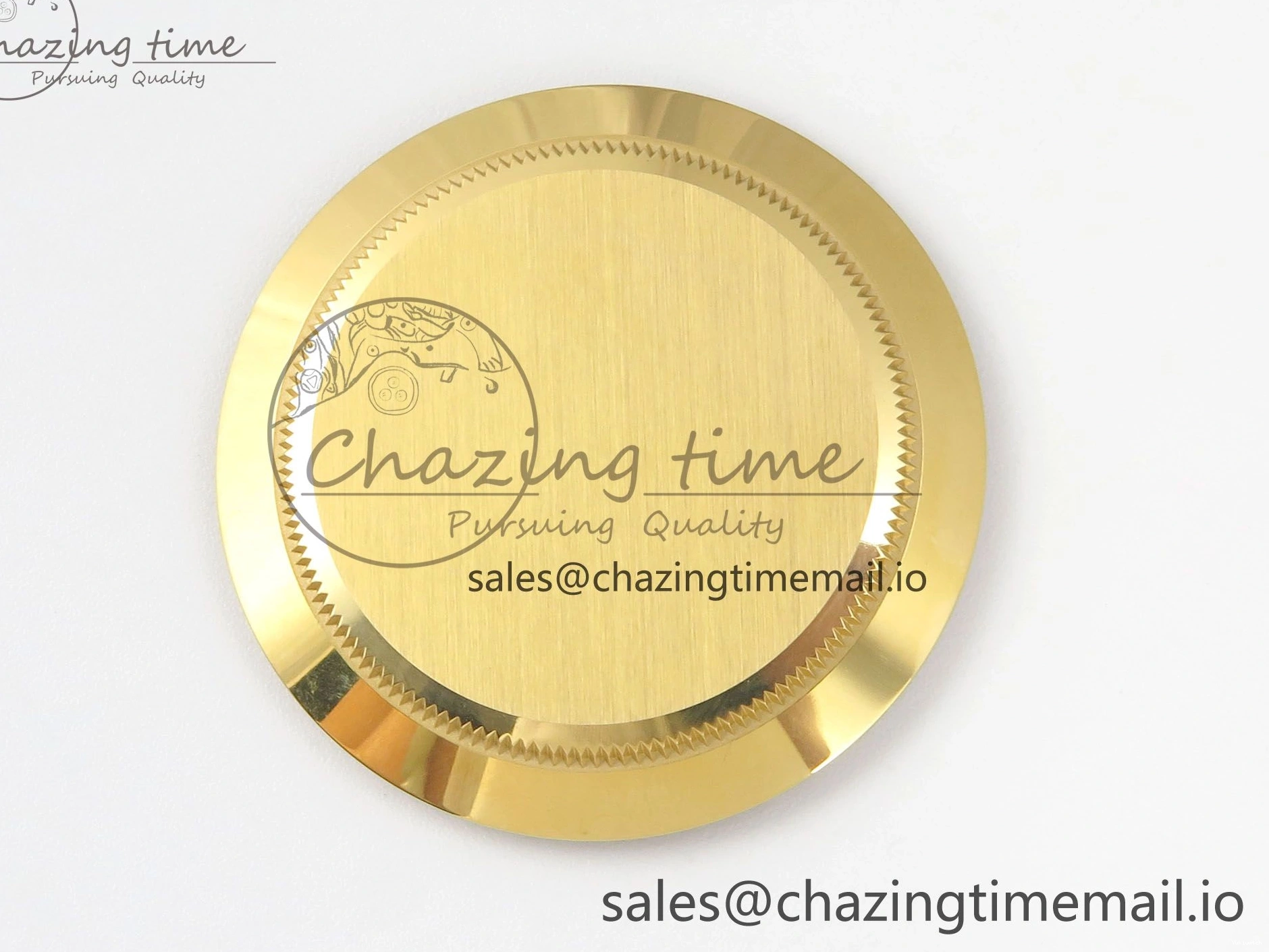 Bezel YG Crystals MPF SA4801 Skeleton Bracelet Custom 40mm Modded Green Dial Daytona on 0427